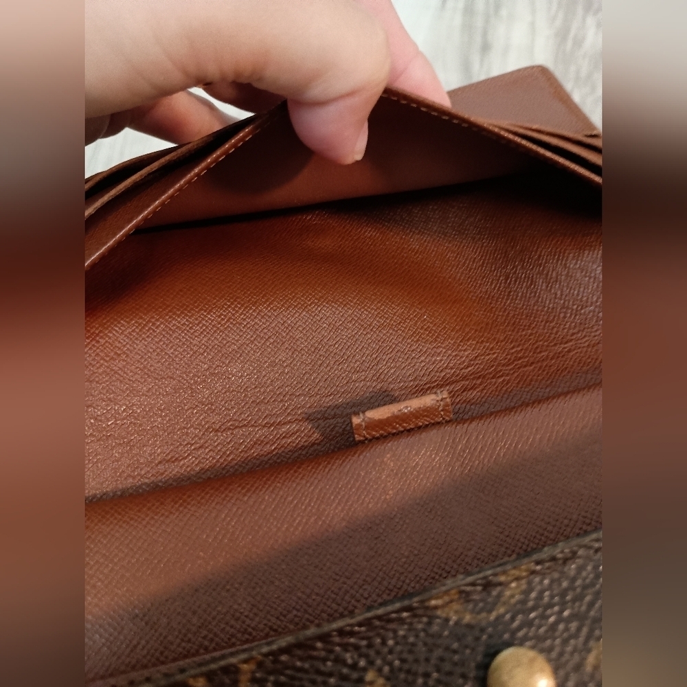 Authentic Louis Vuitton Monogram Porte Tresor International Trifold Long Wallet - Picture 12 of 16